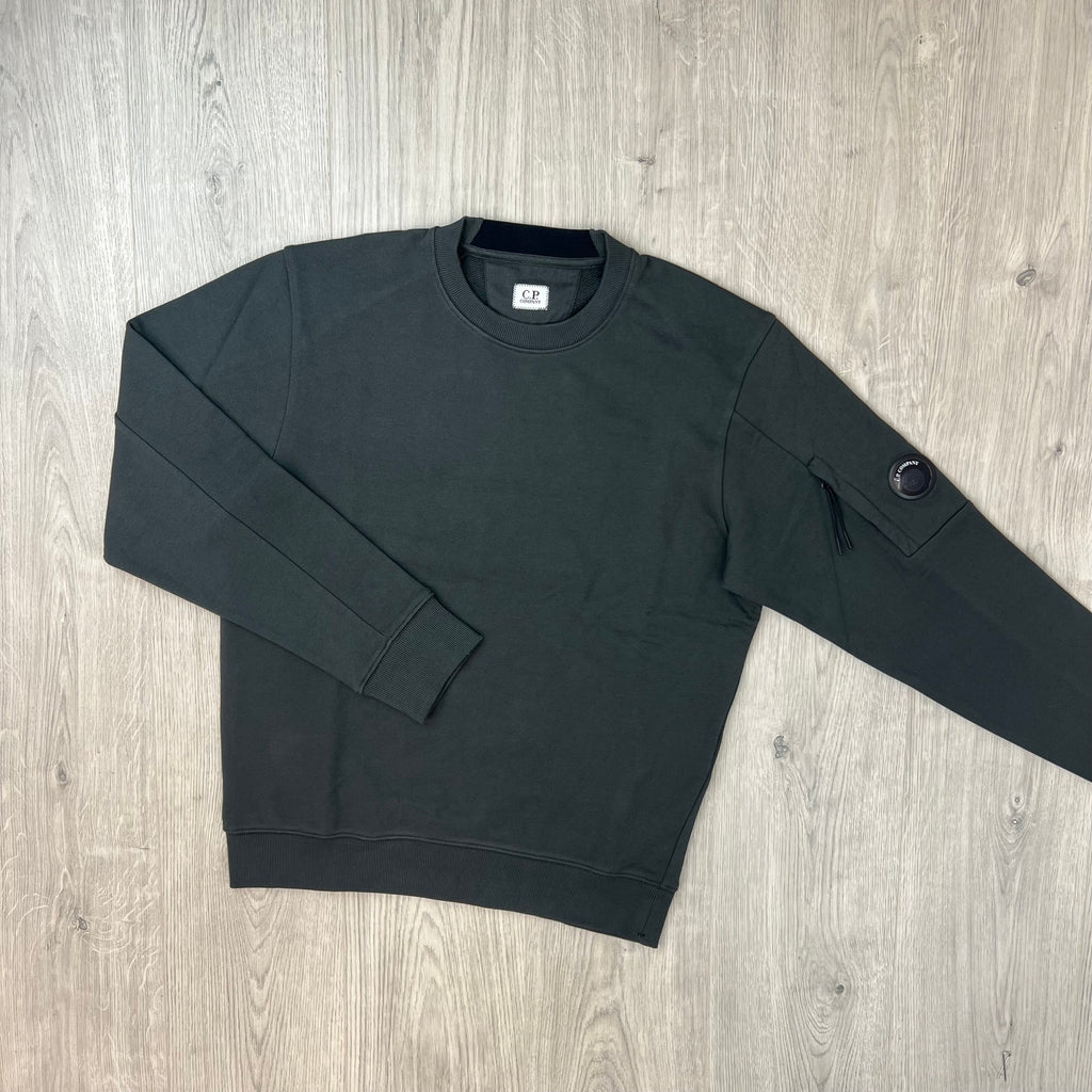 CP Company Raised Fleece Tracksuit - Raven
