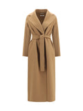 'S Maxmara Wool-Cashmere Blend Coat — Beige