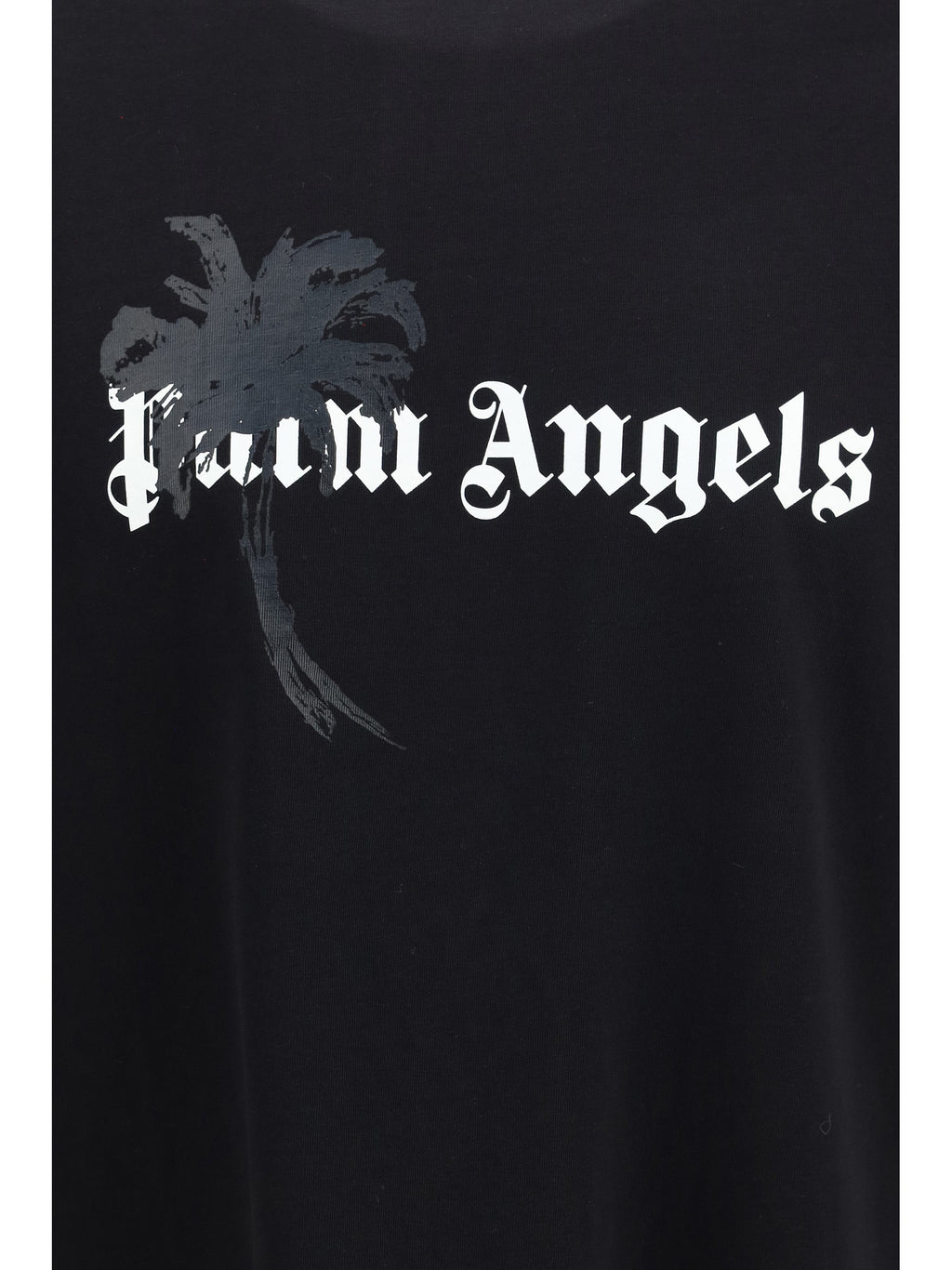 Palm Angels Graphic Logo Print T-Shirt — Black