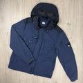 CP Company Nylon Goggle Overshirt - Midnight Navy