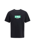 Palm Angels Street Signals Graphic Print T-Shirt — Black