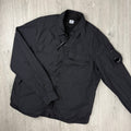CP Company 'Taylon L' Zip Overshirt - Black
