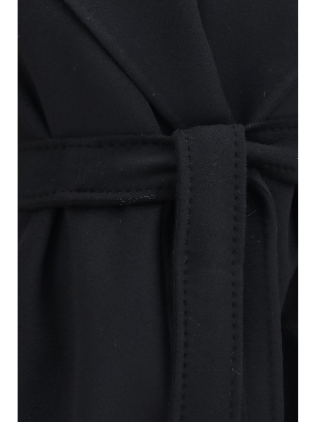 Max Mara Studio Ravenna Coat — Black
