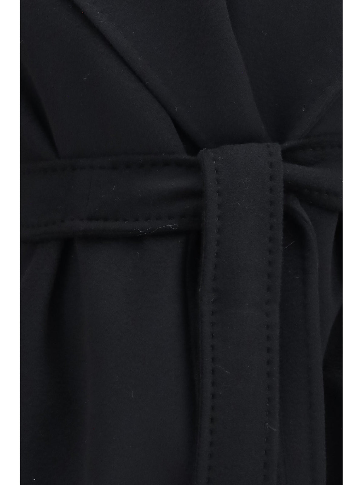 Max Mara Studio Ravenna Coat — Black