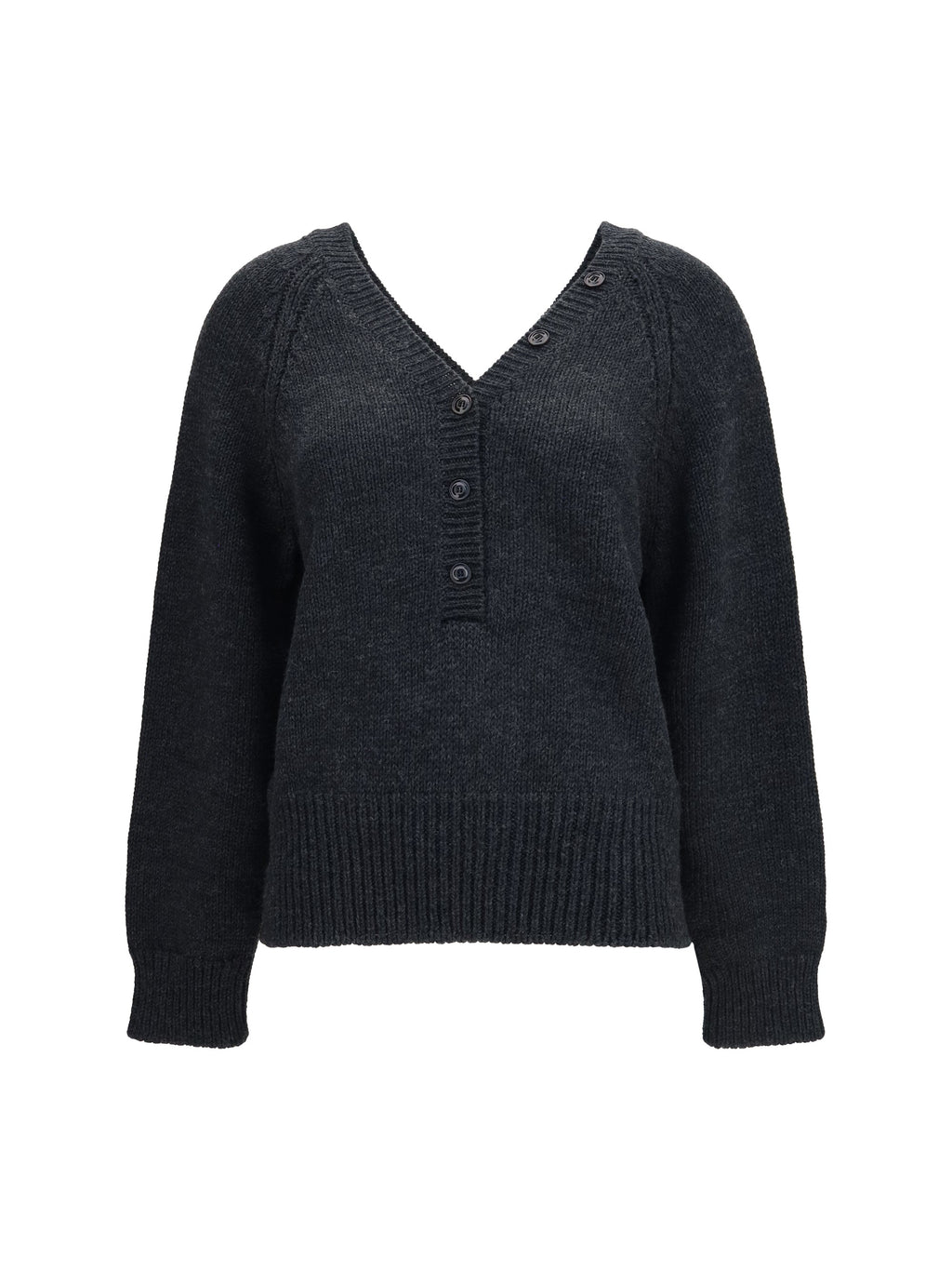 Our Legacy Country Henley Cardigan — Gray