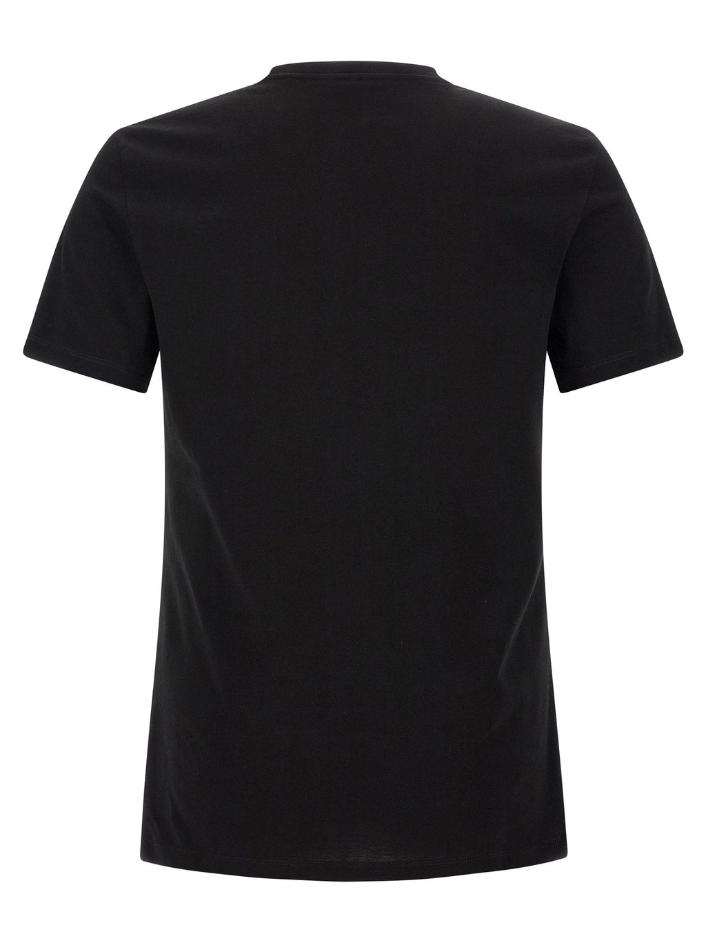 Versace Medusa-Print Cotton T-shirt — Black