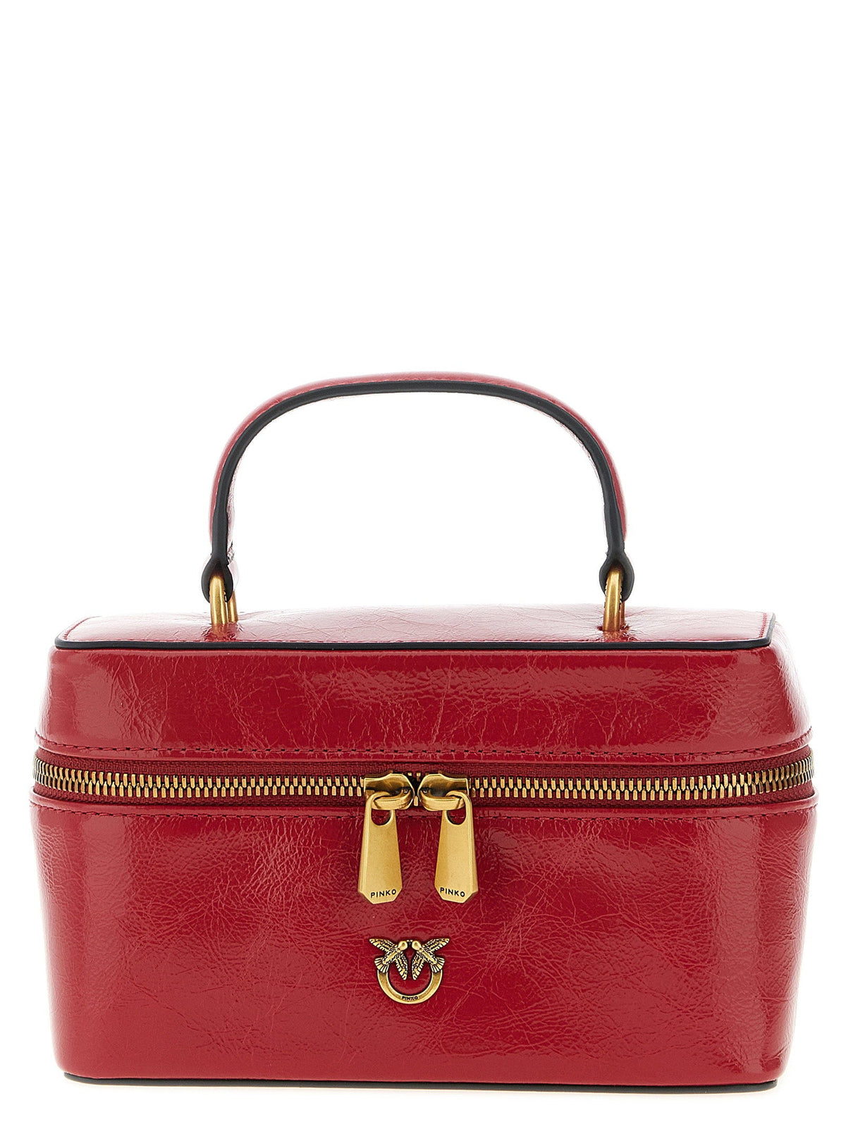 Pinko Vanity Top Handle Bag — Red