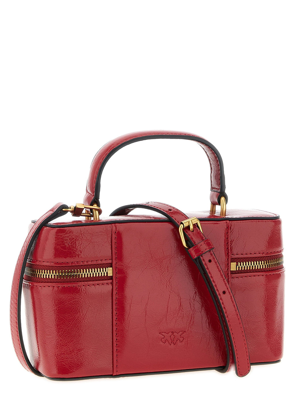 Pinko Vanity Top Handle Bag — Red