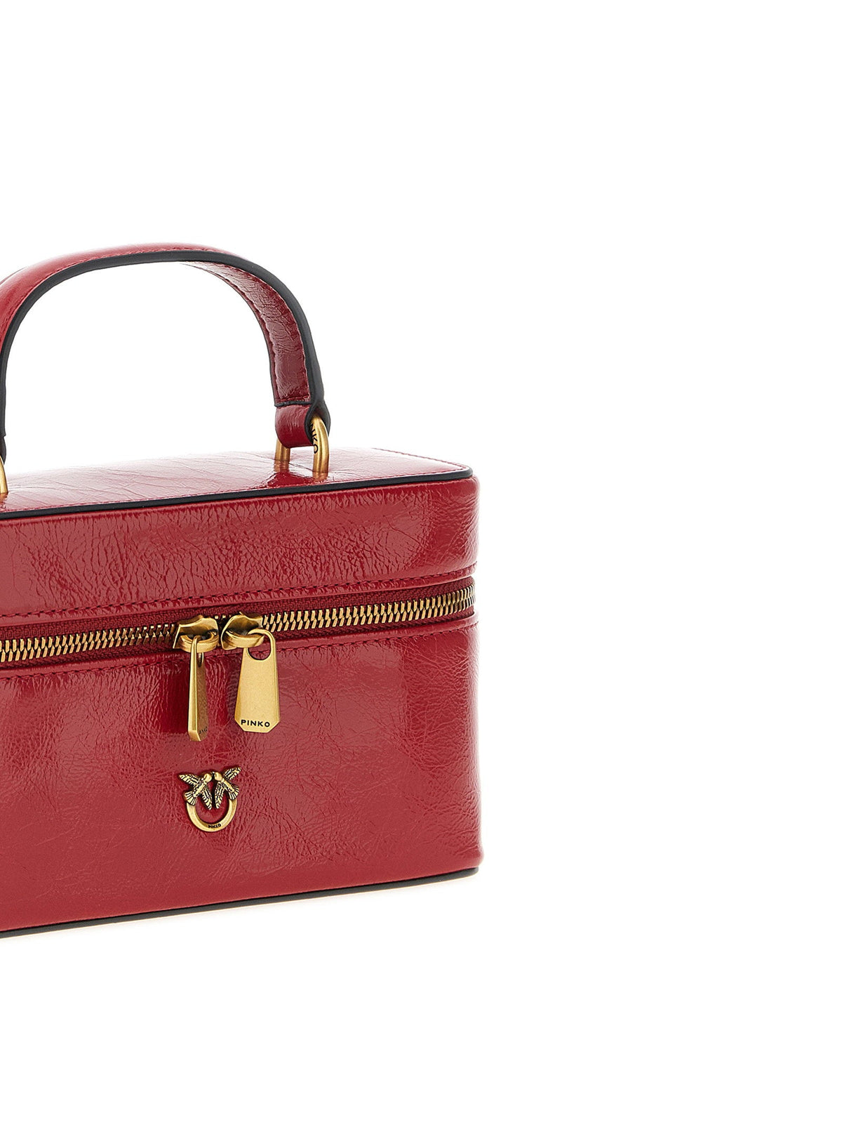 Pinko Vanity Top Handle Bag — Red
