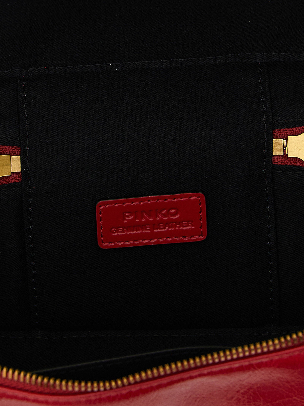 Pinko Vanity Top Handle Bag — Red