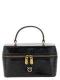 Pinko Vanity Top Handle Bag — Black