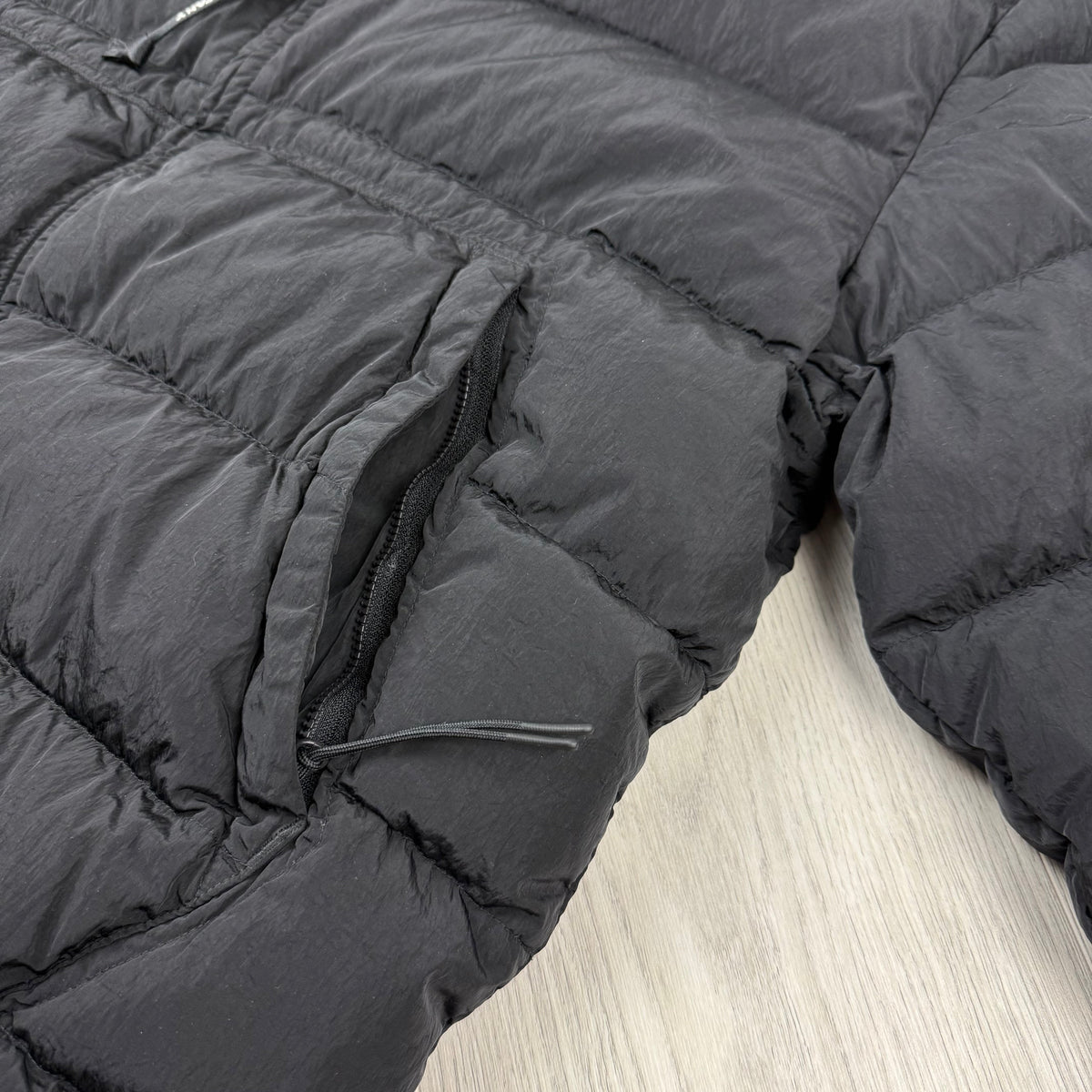 CP Company Down Goggle Jacket - Black