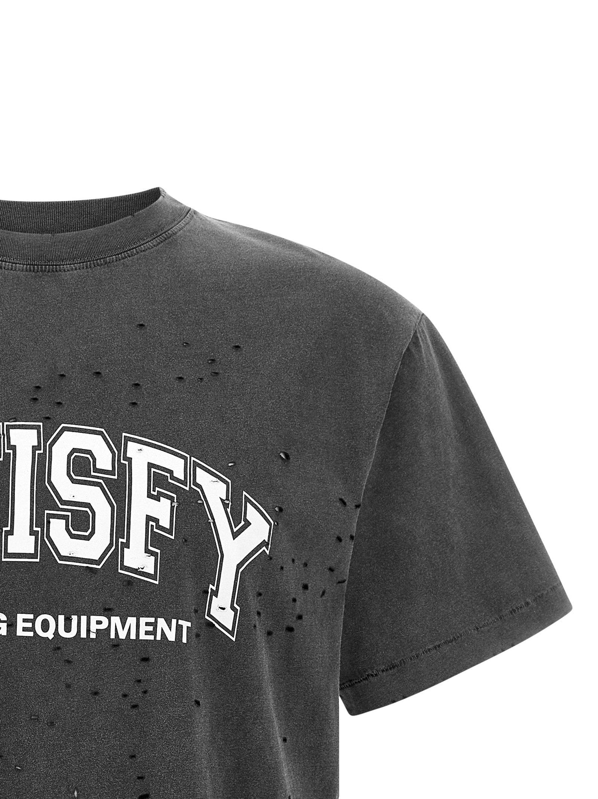 Satisfy Running Equipment T-Shirt — Charcoal