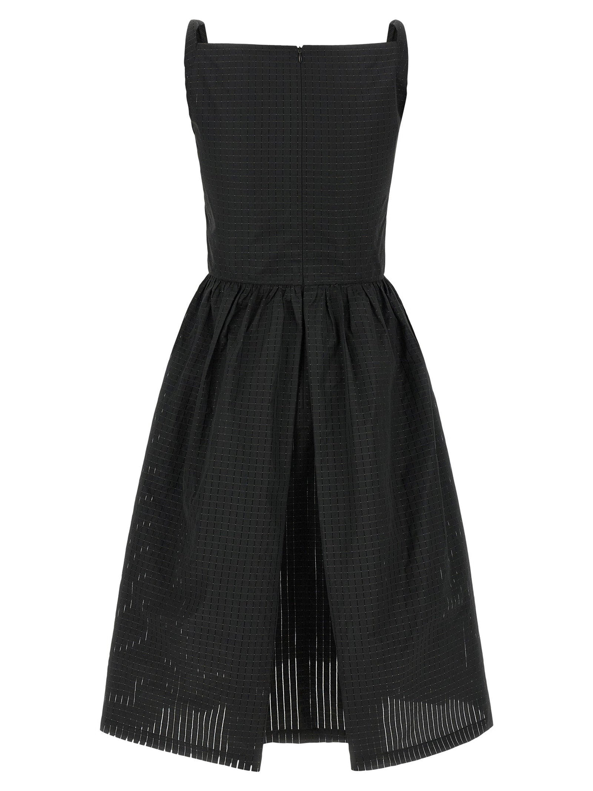 Vivienne Westwood Corset-Inspired Bodice Dress — Black