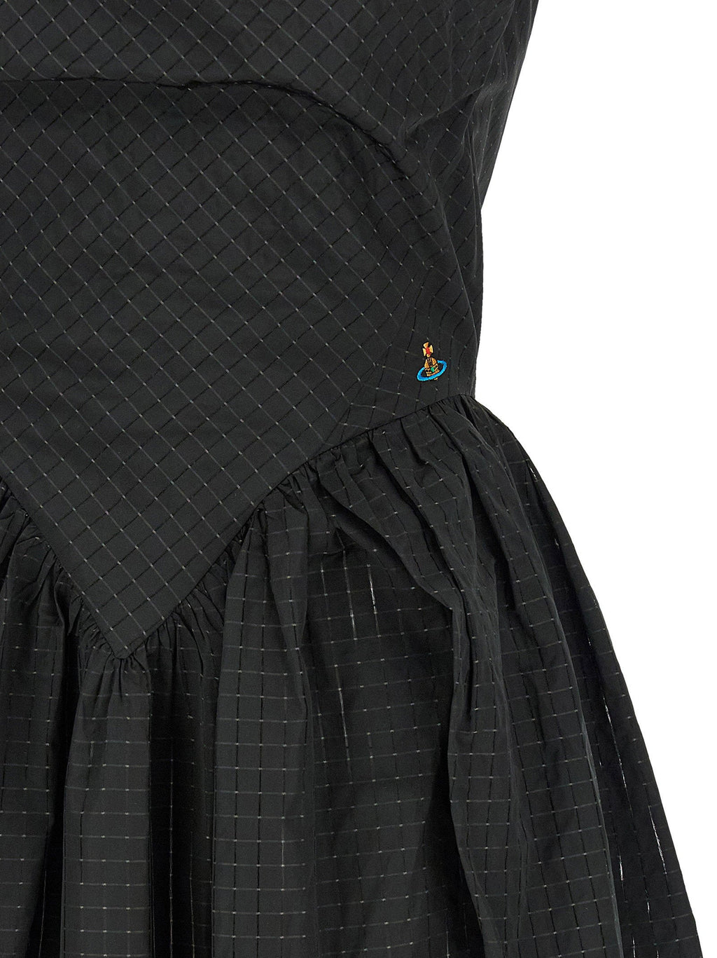 Vivienne Westwood Corset-Inspired Bodice Dress — Black