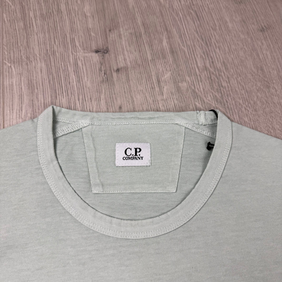 CP Company Embroidered Sailor T-Shirt - Misty Blue