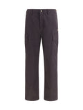 Burberry Cotton Ripstop Cargo Pants — Brown