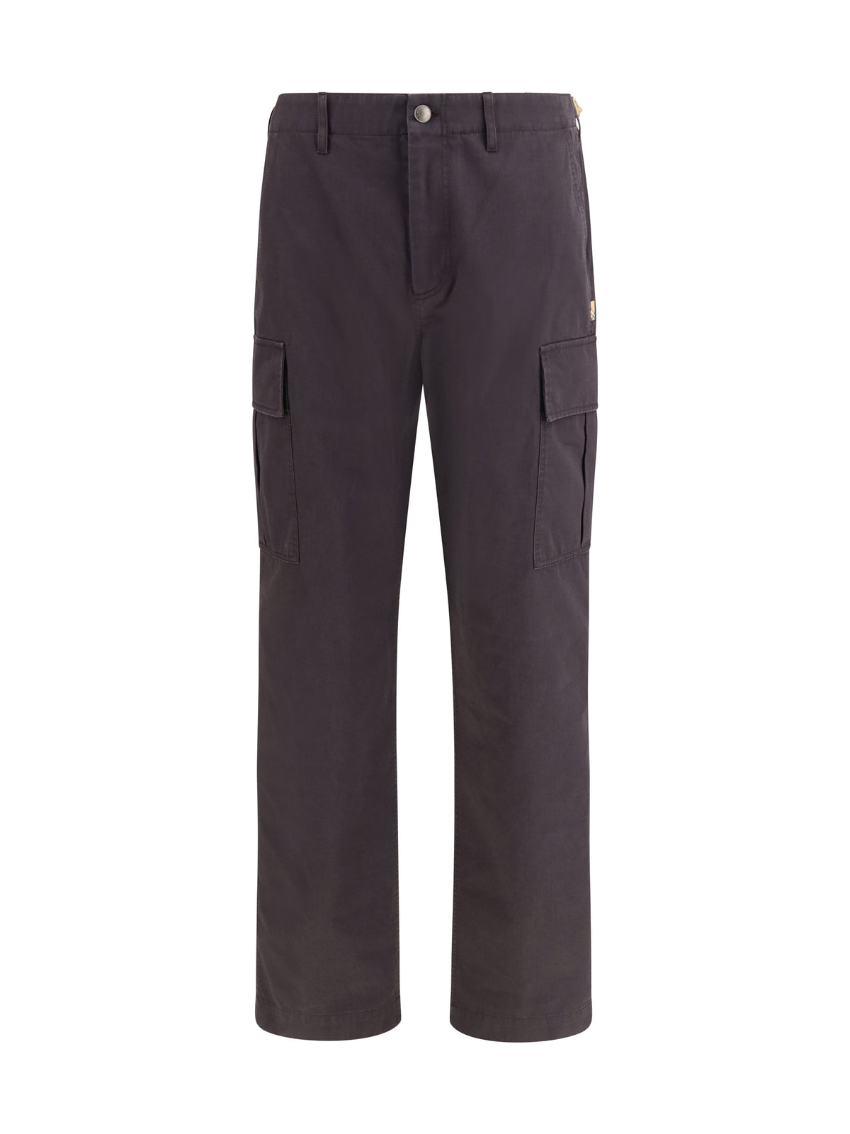 Burberry Cotton Ripstop Cargo Pants — Brown