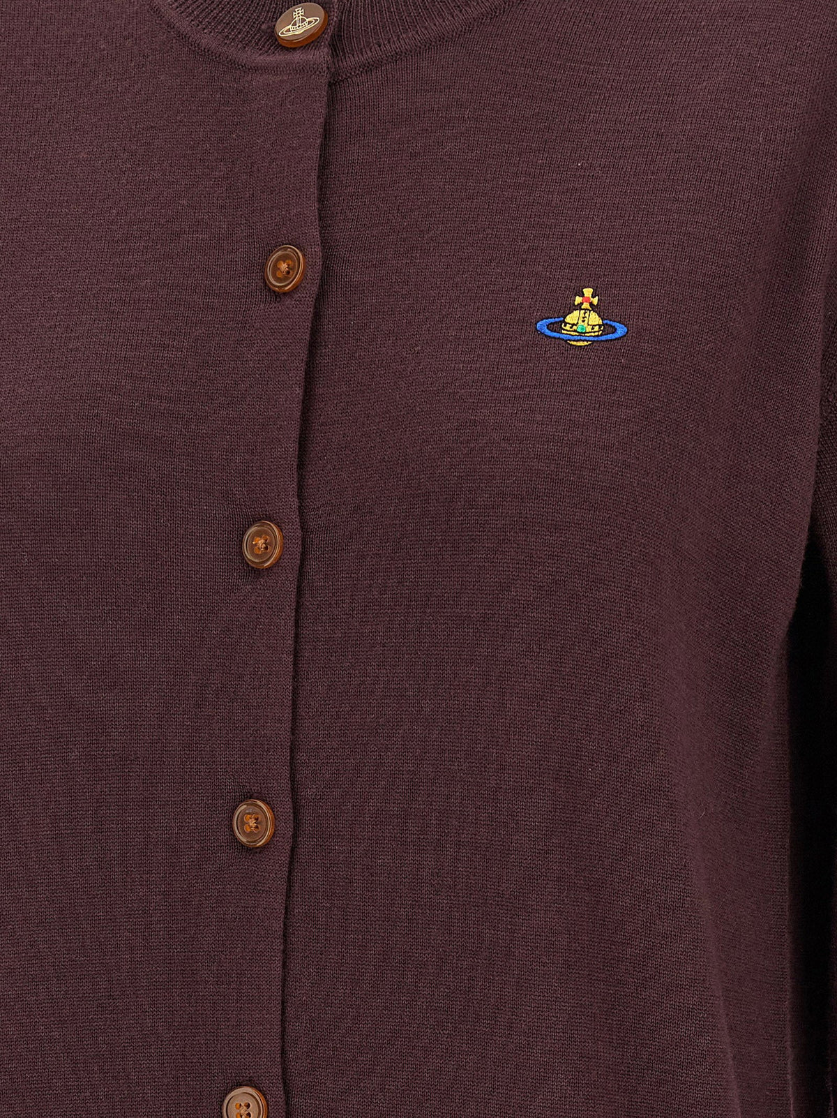 Vivienne Westwood Cardigan — Burgundy