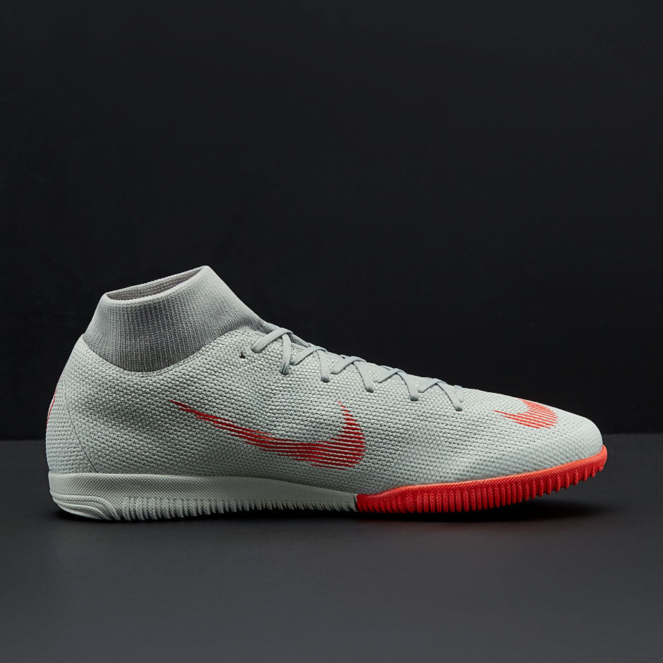 Nike Superfly VI Academy FG/MG - Wolf Grey/Light Crimson-Pure Platinum