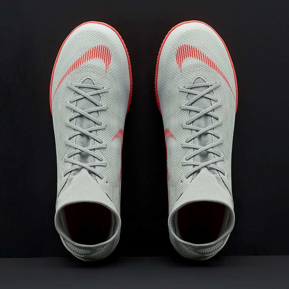 Nike Superfly VI Academy FG/MG - Wolf Grey/Light Crimson-Pure Platinum