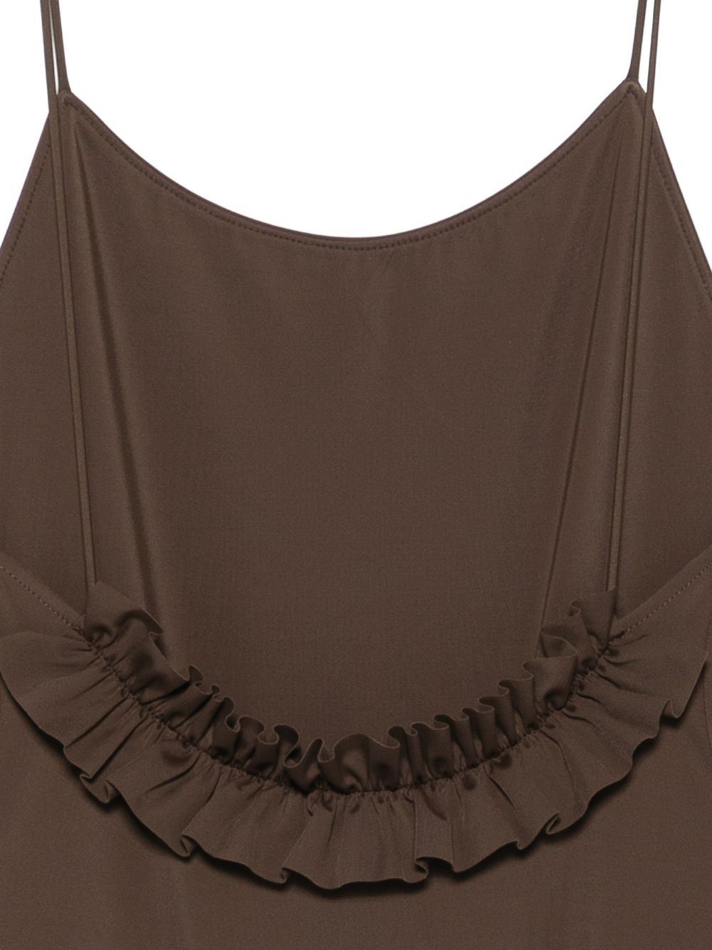 JACQUEMUS RESORT One-Piece Swimsuit — Brown