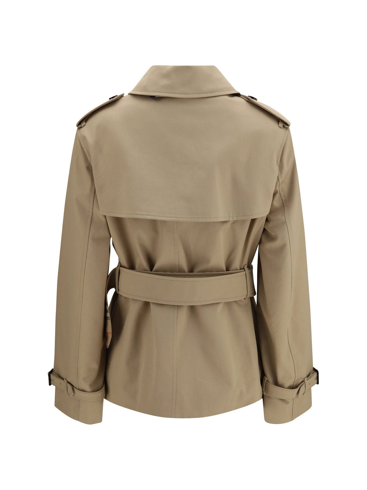 Burberry Lakefield Trench Coat — Beige