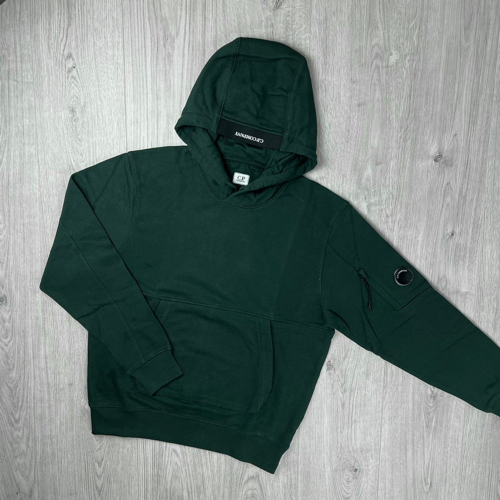 CP Company Raised Fleece Hoodie - Ponderosa Pine
