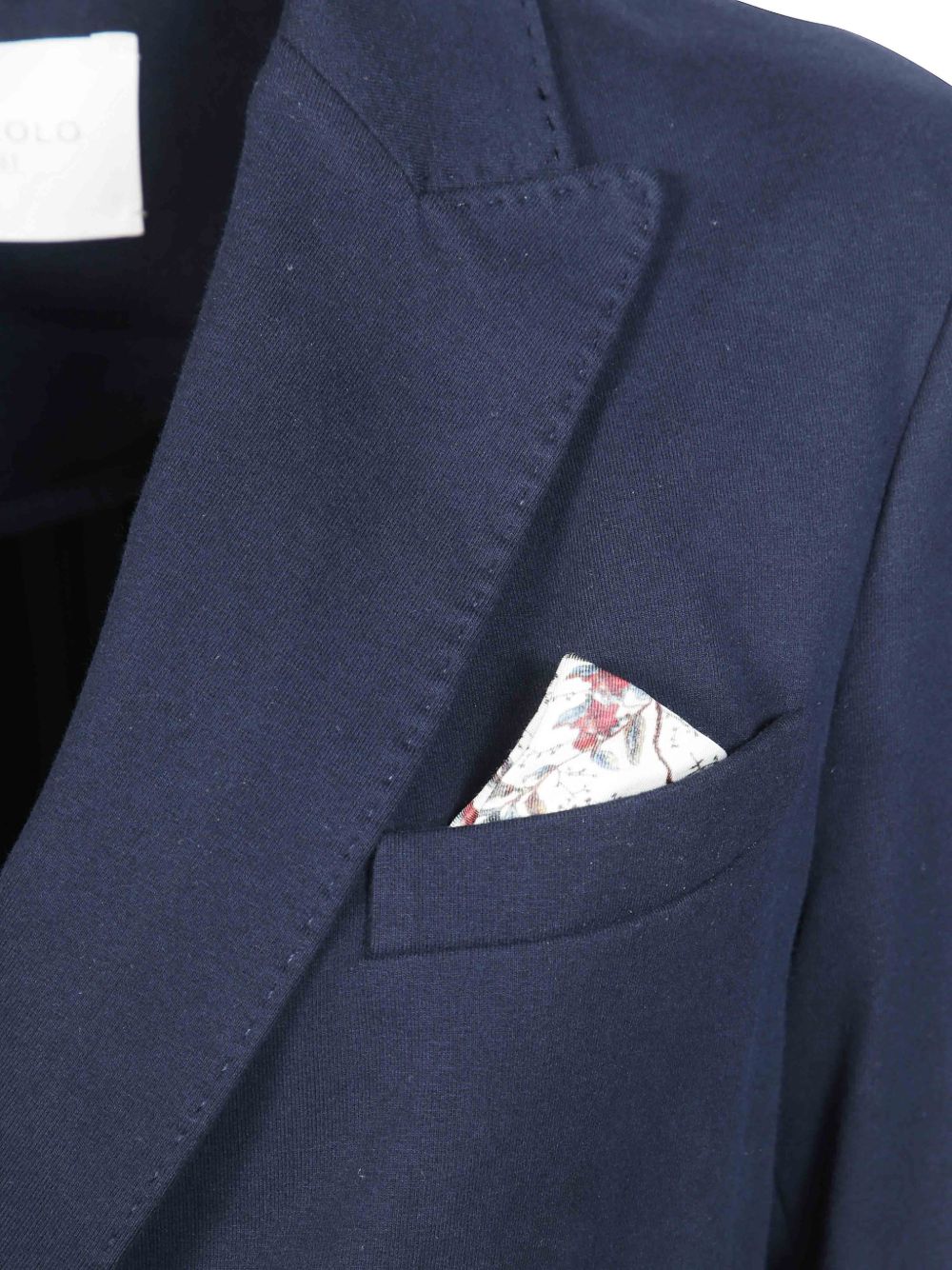Circolo 1901 Double-Breasted Cotton Blazer — Navy