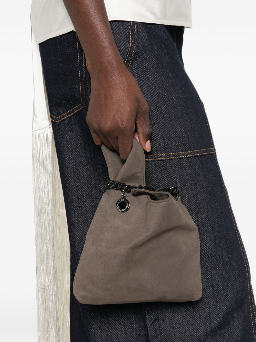 Stella McCartney Falabella Shoulder Bag — Taupe