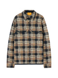 GUEST IN RESIDENCE Check Wool Shirt — Camel