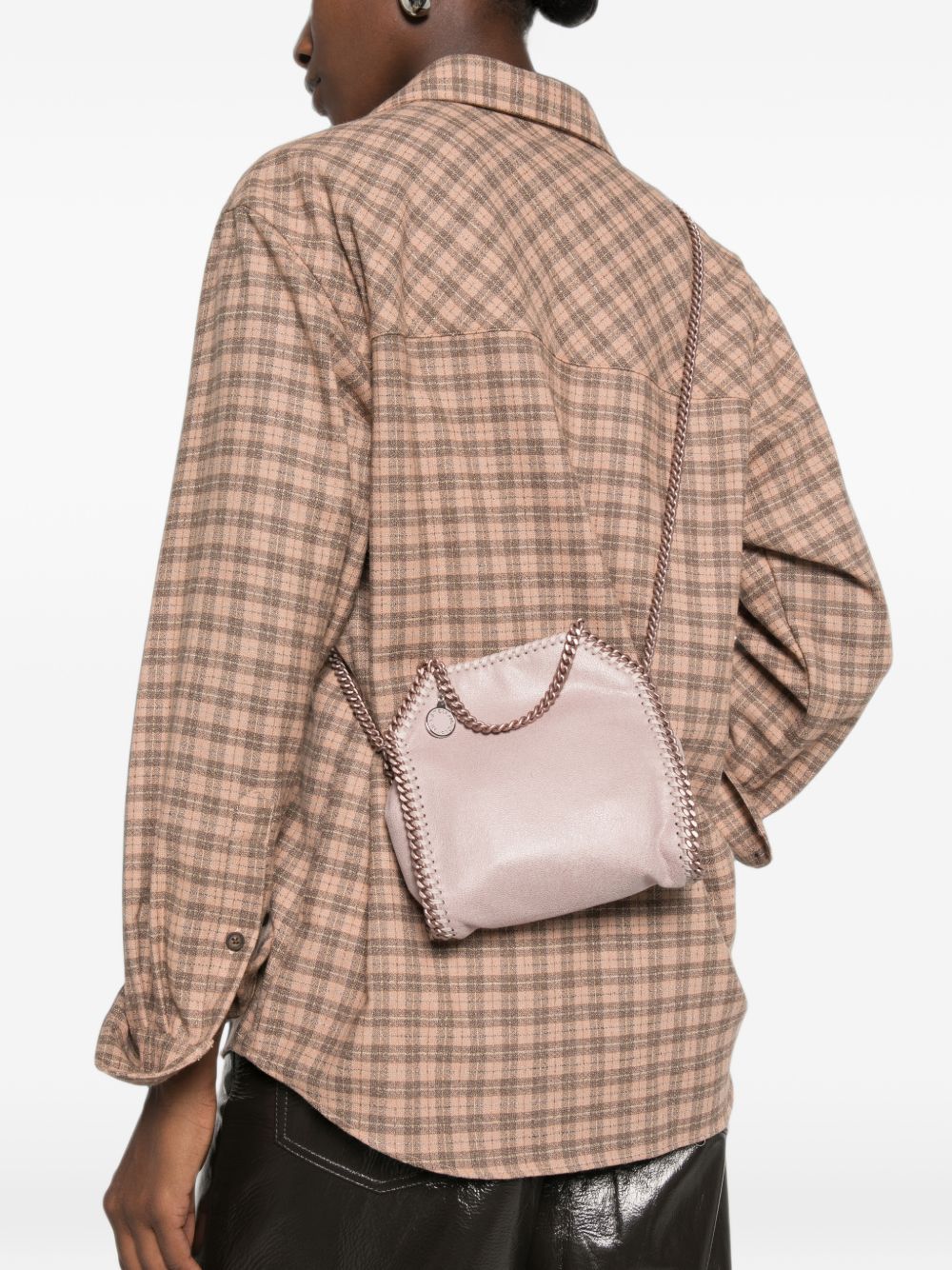 Stella McCartney Falabella Crossbody Bag — Pink