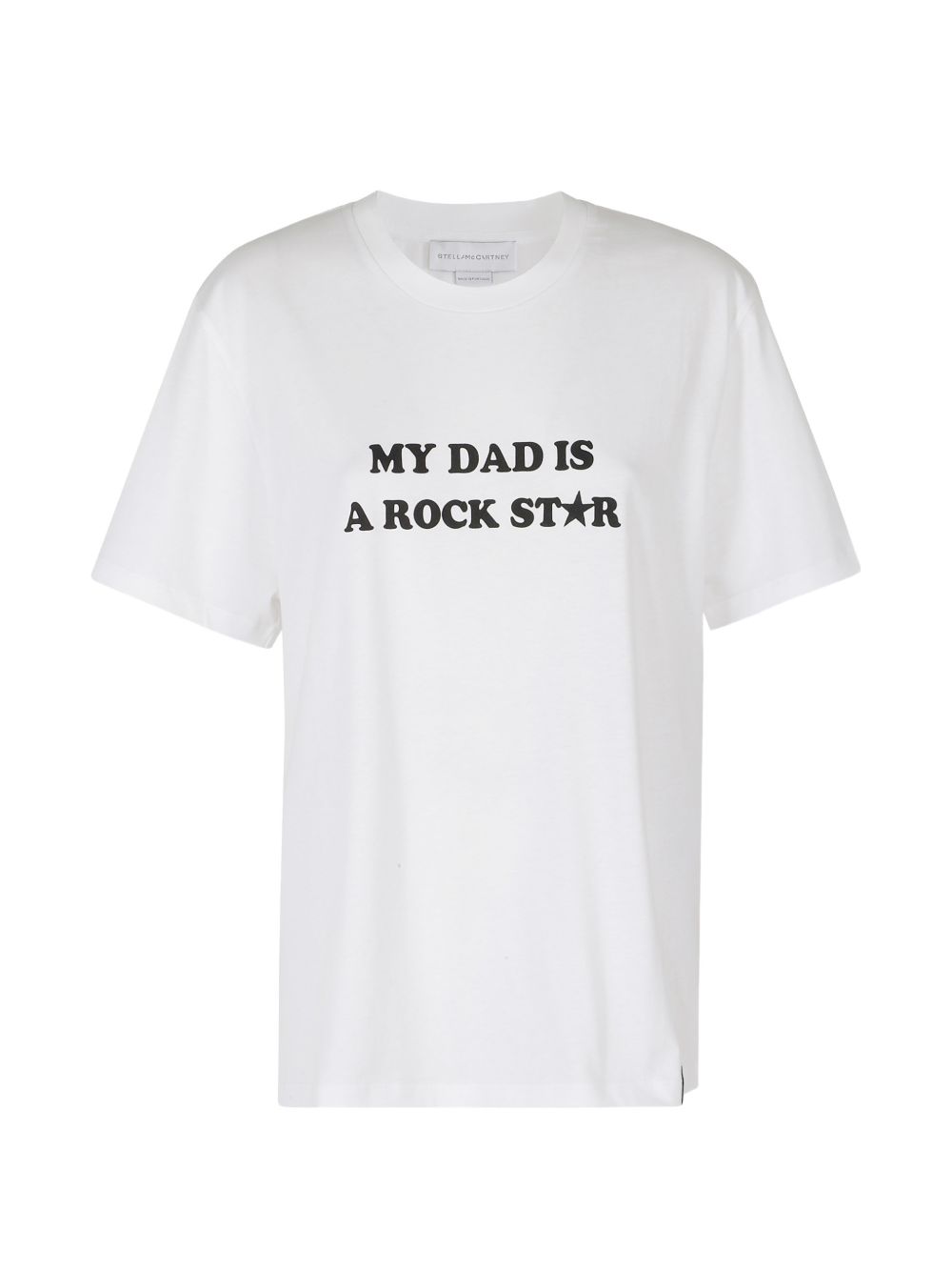 Stella McCartney Slogan Print T-Shirt — White