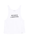 Stella McCartney Graphic Slogan Print Tank Top — White