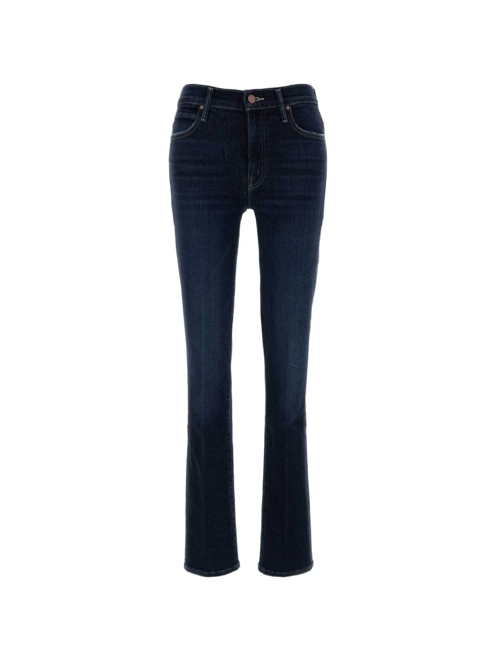 Mother Rascal Skimp Jeans — Navy