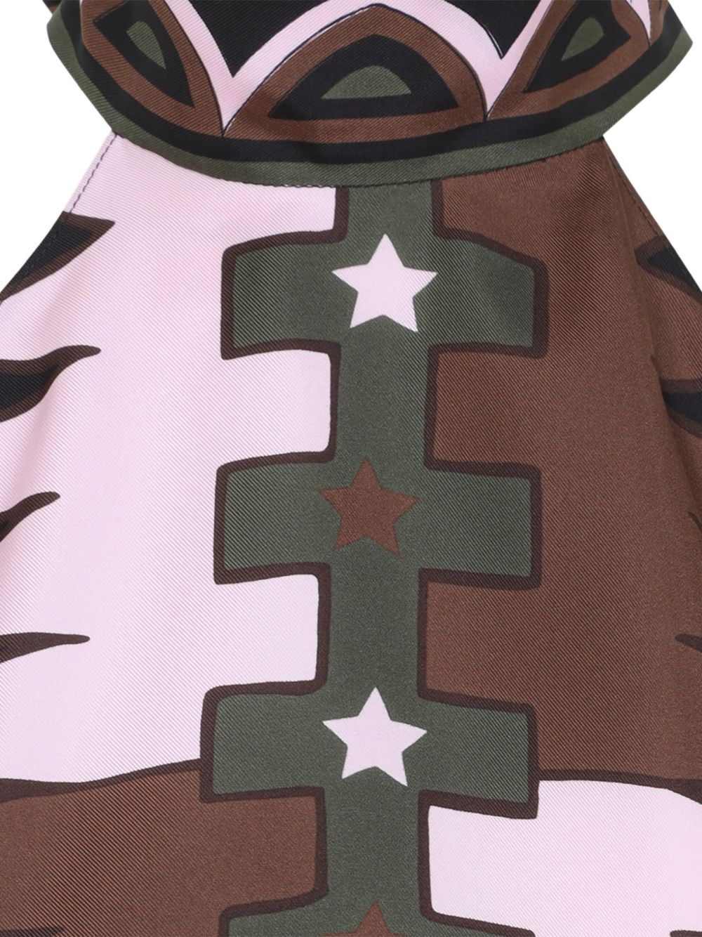 Pucci Printed Silk Tank Top — Pink