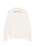 Forte Forte Wool-Cashmere Blend Sweater — White