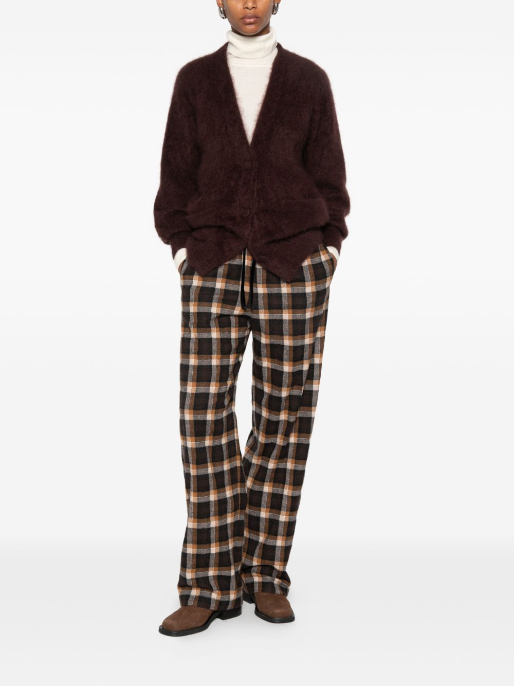 Forte Forte Cashmere Cardigan — Brown