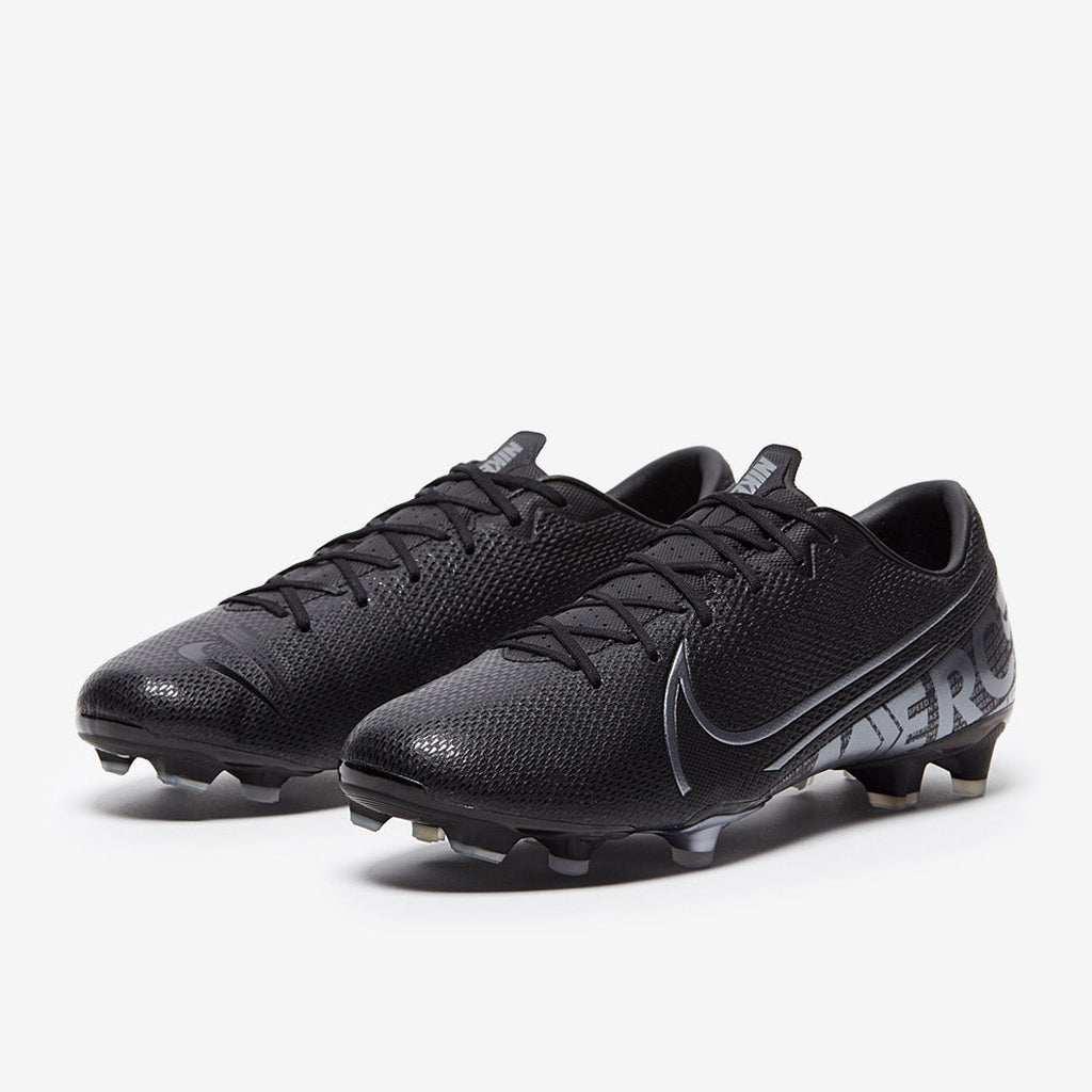 Nike Mercurial Vapor XIII Academy FG/MG - Black/Metallic Cool Grey