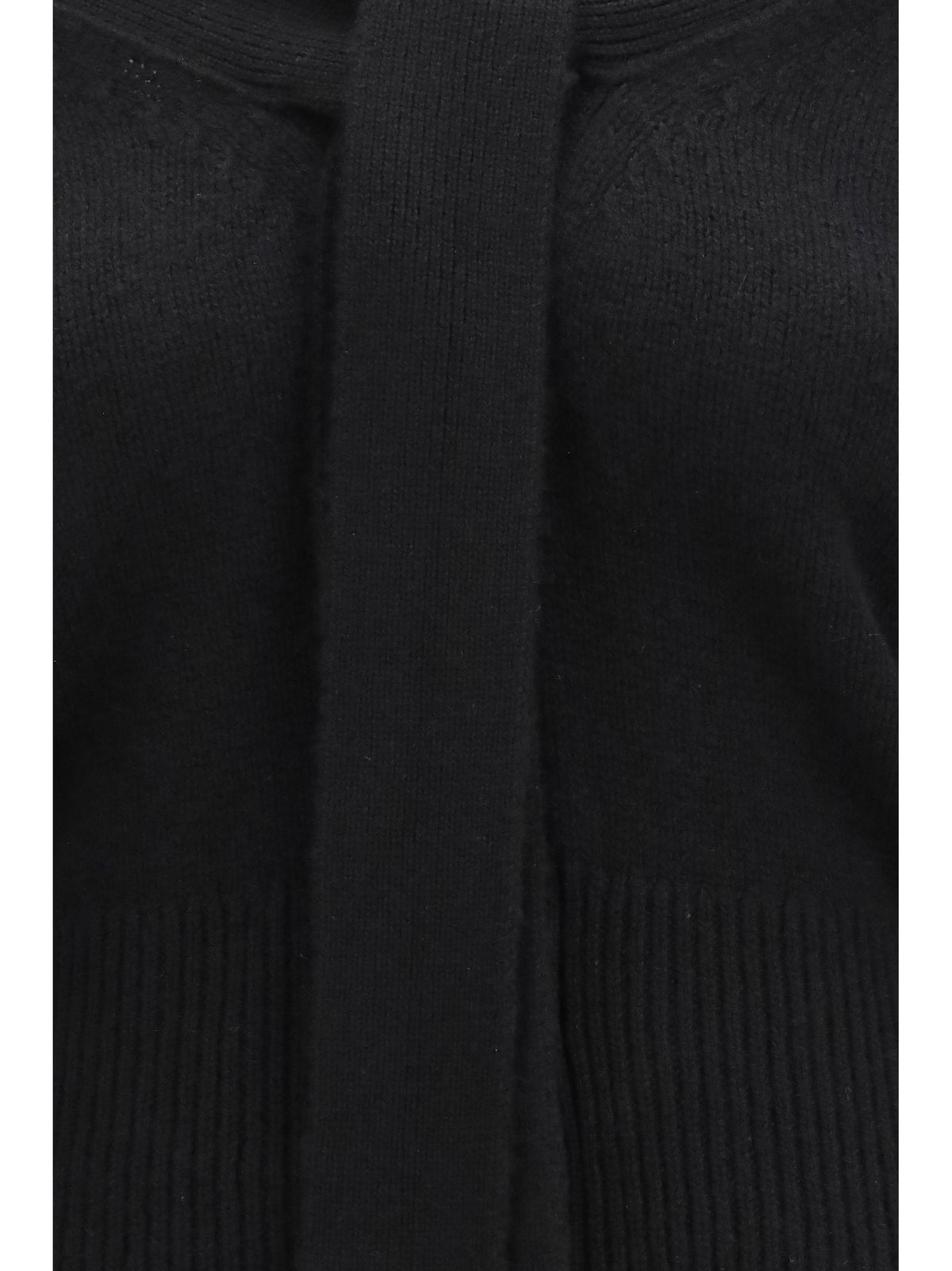 Ermanno Scervino Pure Cashmere Cardigan — Black