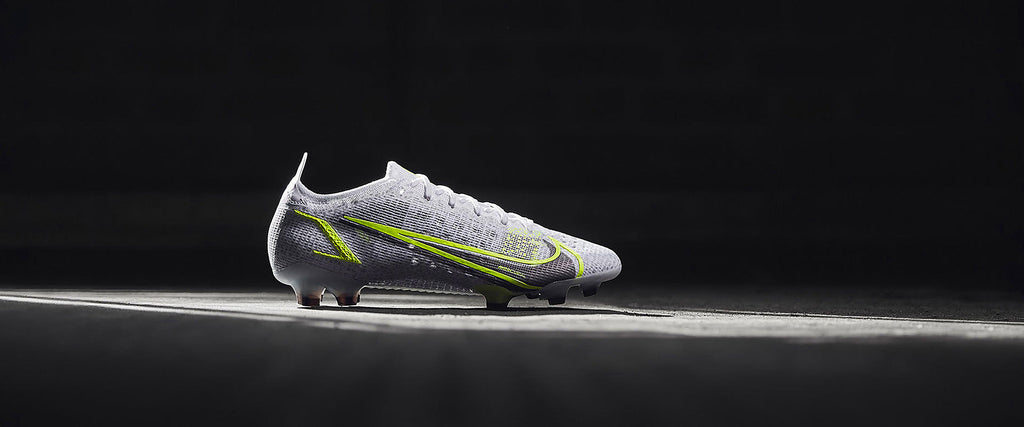 Nike Mercurial Vapor XIV Elite FG - White/Black Metallic/ Silver Volt
