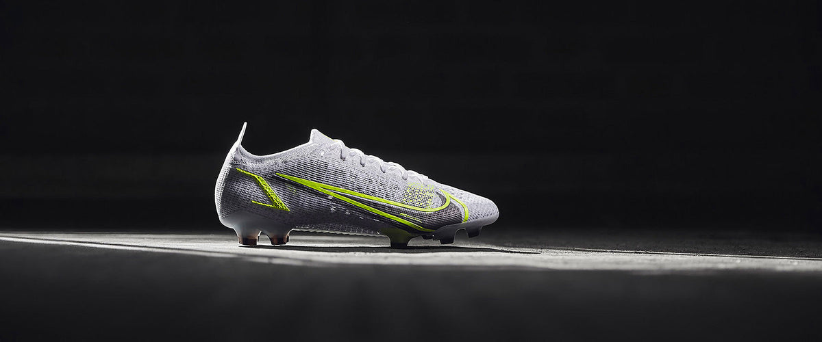 Nike Mercurial Vapor XIV Elite FG - White/Black Metallic/ Silver Volt