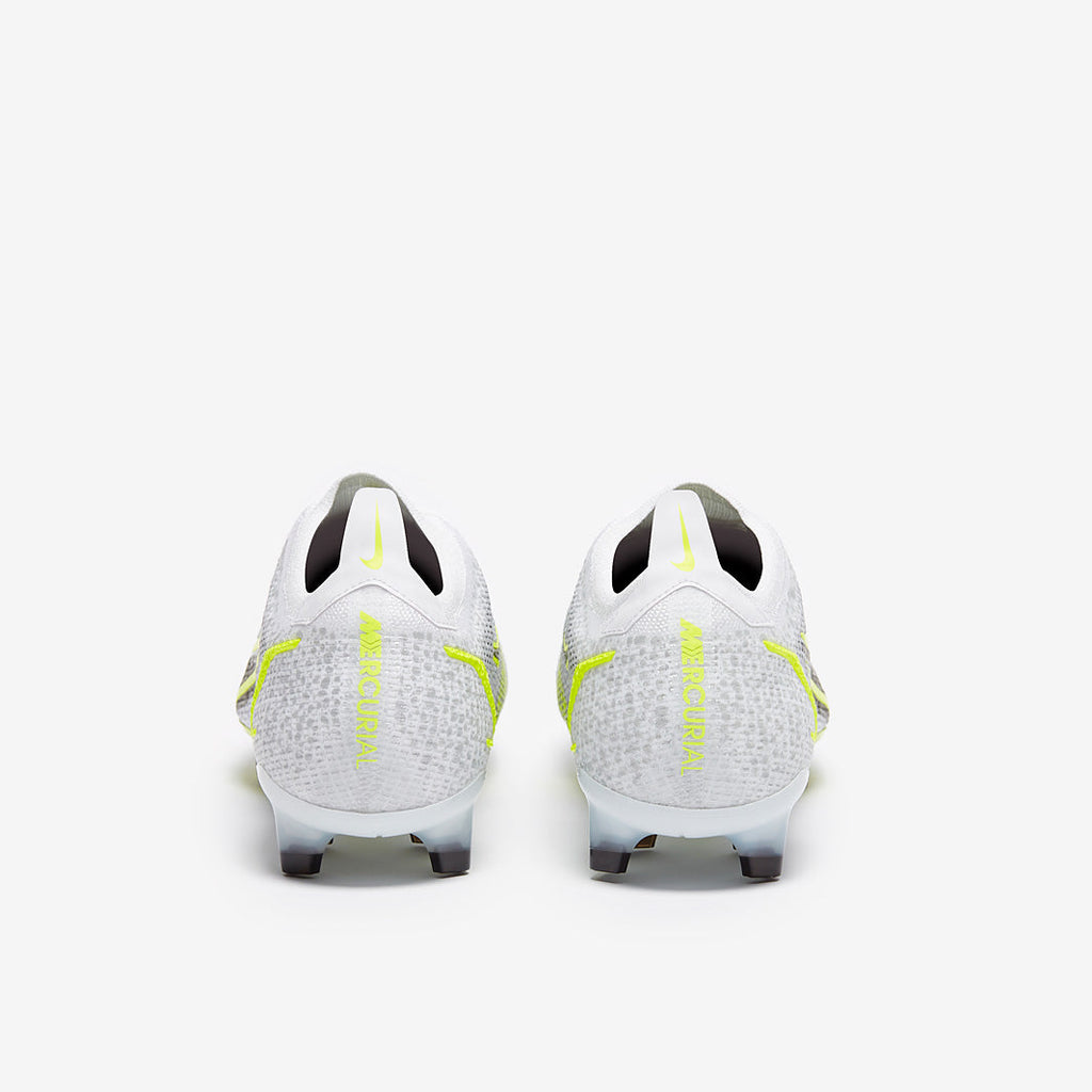 Nike Mercurial Vapor XIV Elite FG - White/Black Metallic/ Silver Volt