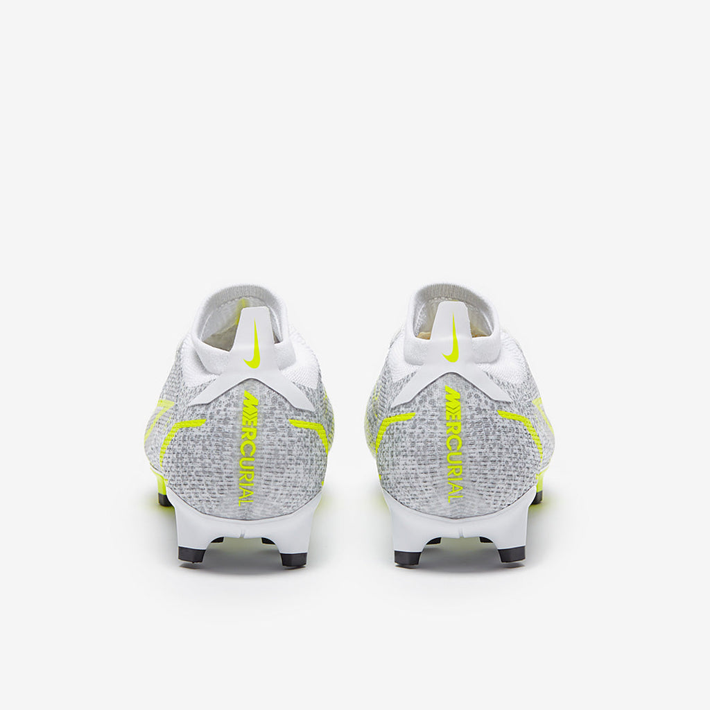Nike Mercurial Vapor XIV Pro FG - White/Black-Metallic Silver-Volt