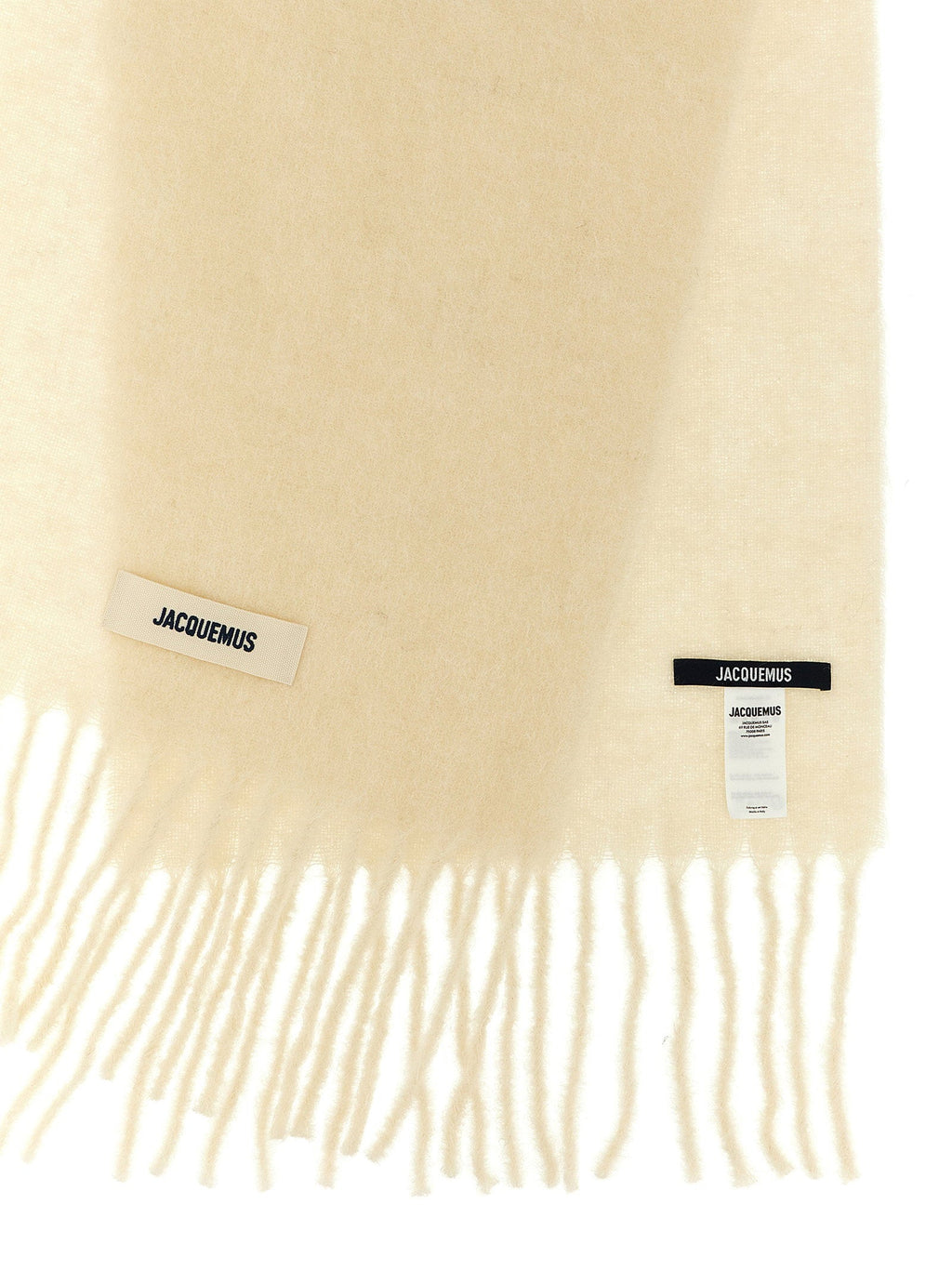Jacquemus Scarf — Cream