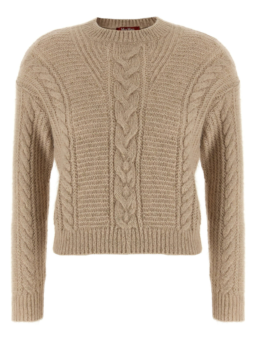 Max Mara Studio Crasso Sweater — Beige