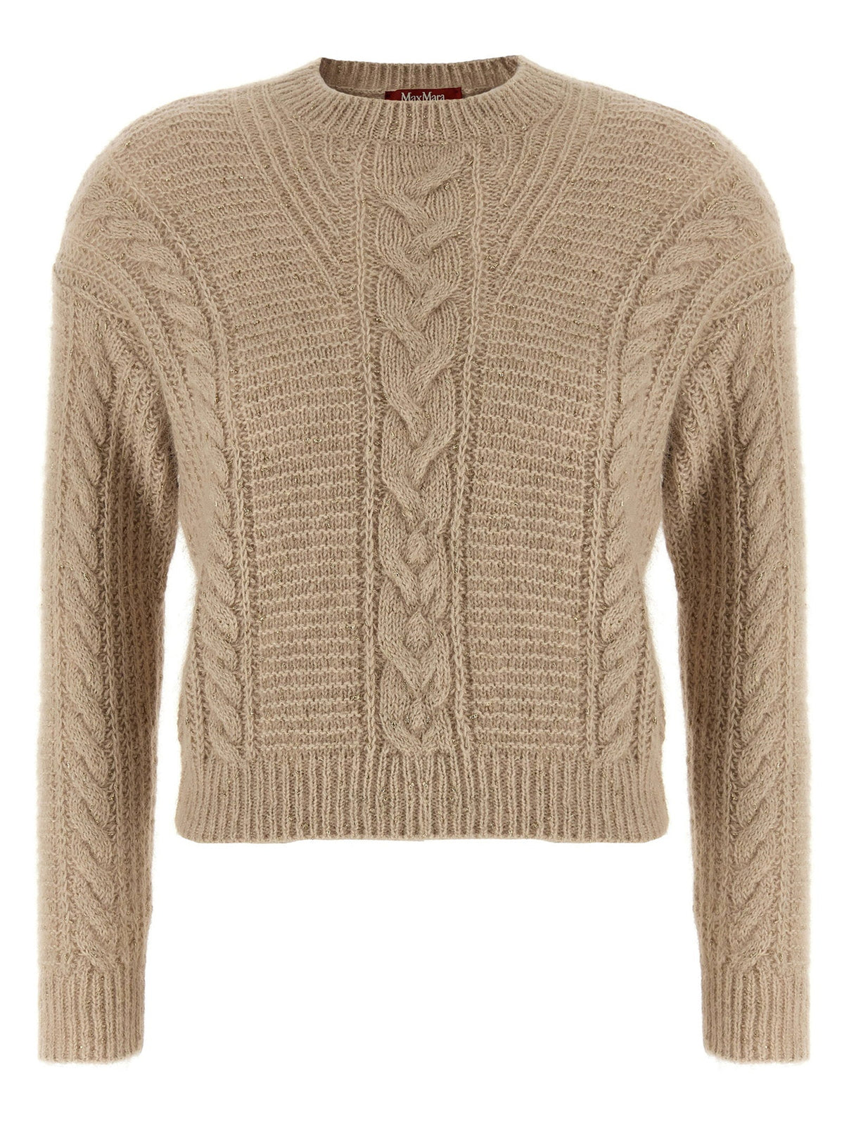 Max Mara Studio Crasso Sweater — Beige