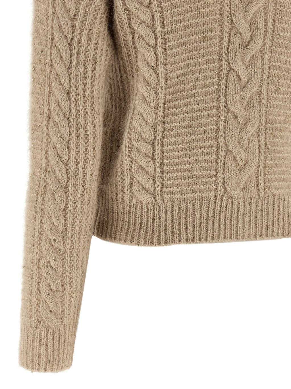 Max Mara Studio Crasso Sweater — Beige
