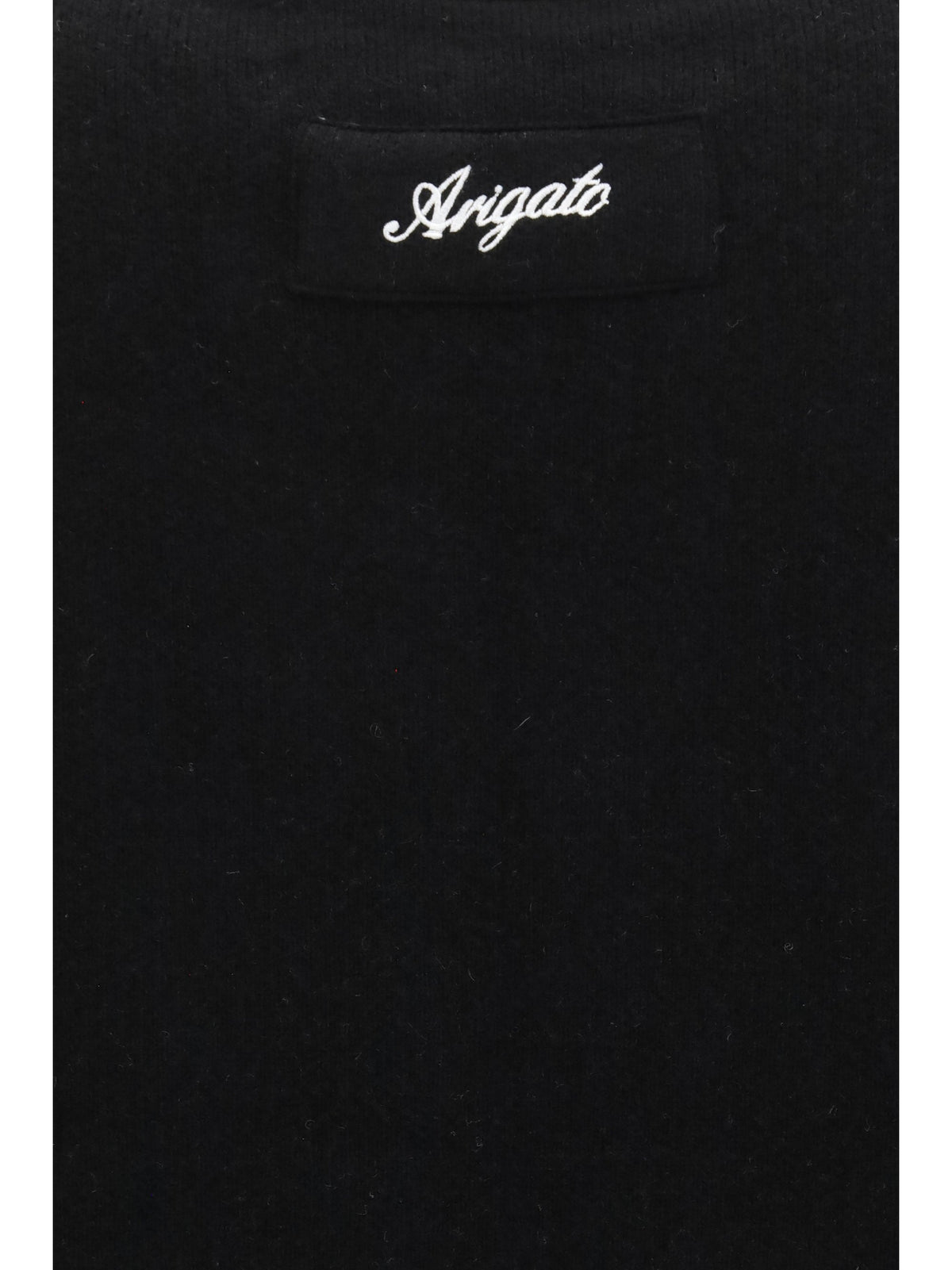 Axel Arigato Core Zip-Up Sweater — Black