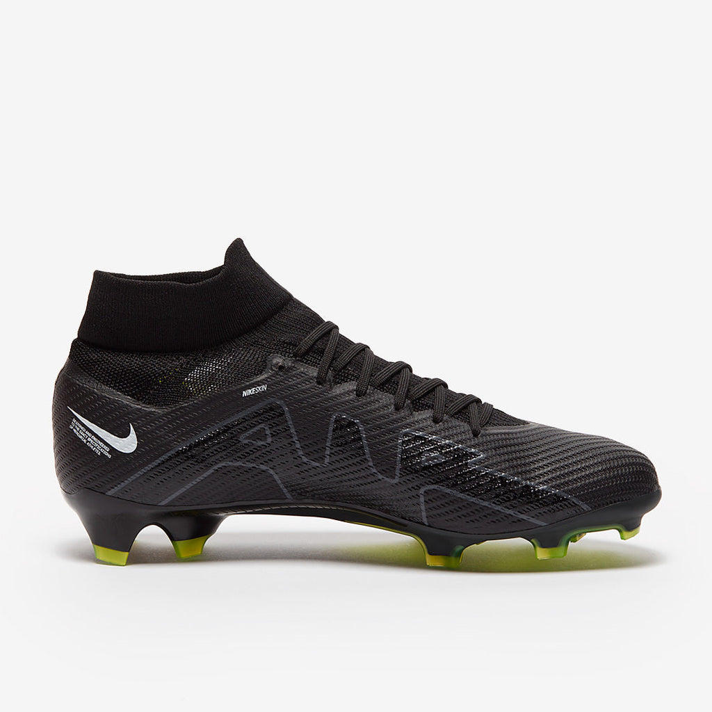 Nike Air Zoom Mercurial Superfly IX Pro FG - Black/Dk Smoke Grey/Summit White/Volt